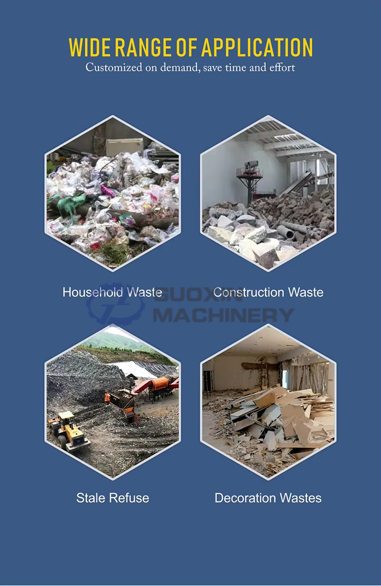 Application scope of trommel screen