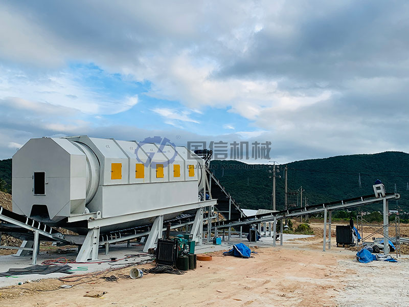 kyrgyzstan landfill waste sorting customer site