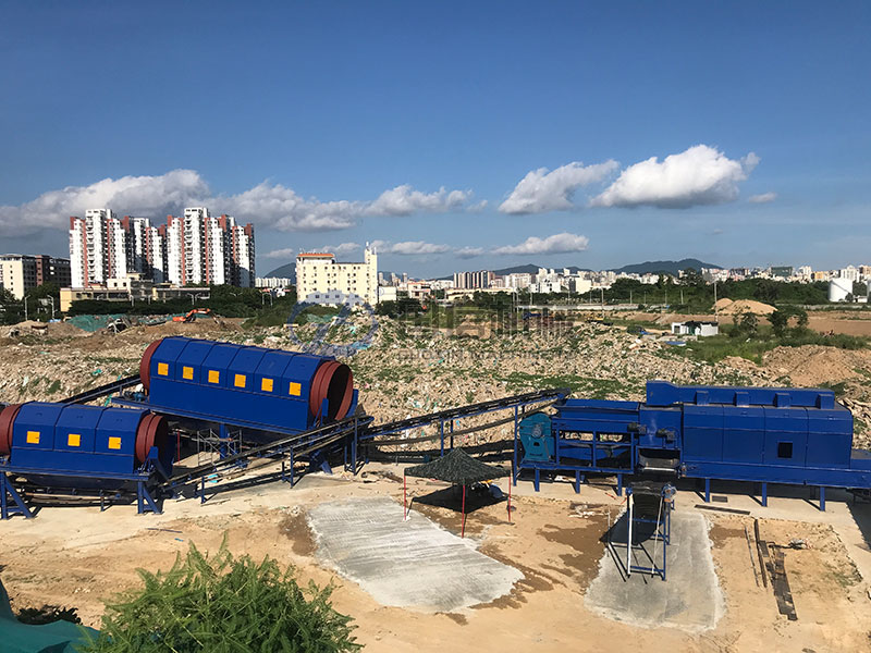 russian household waste sorting customer site