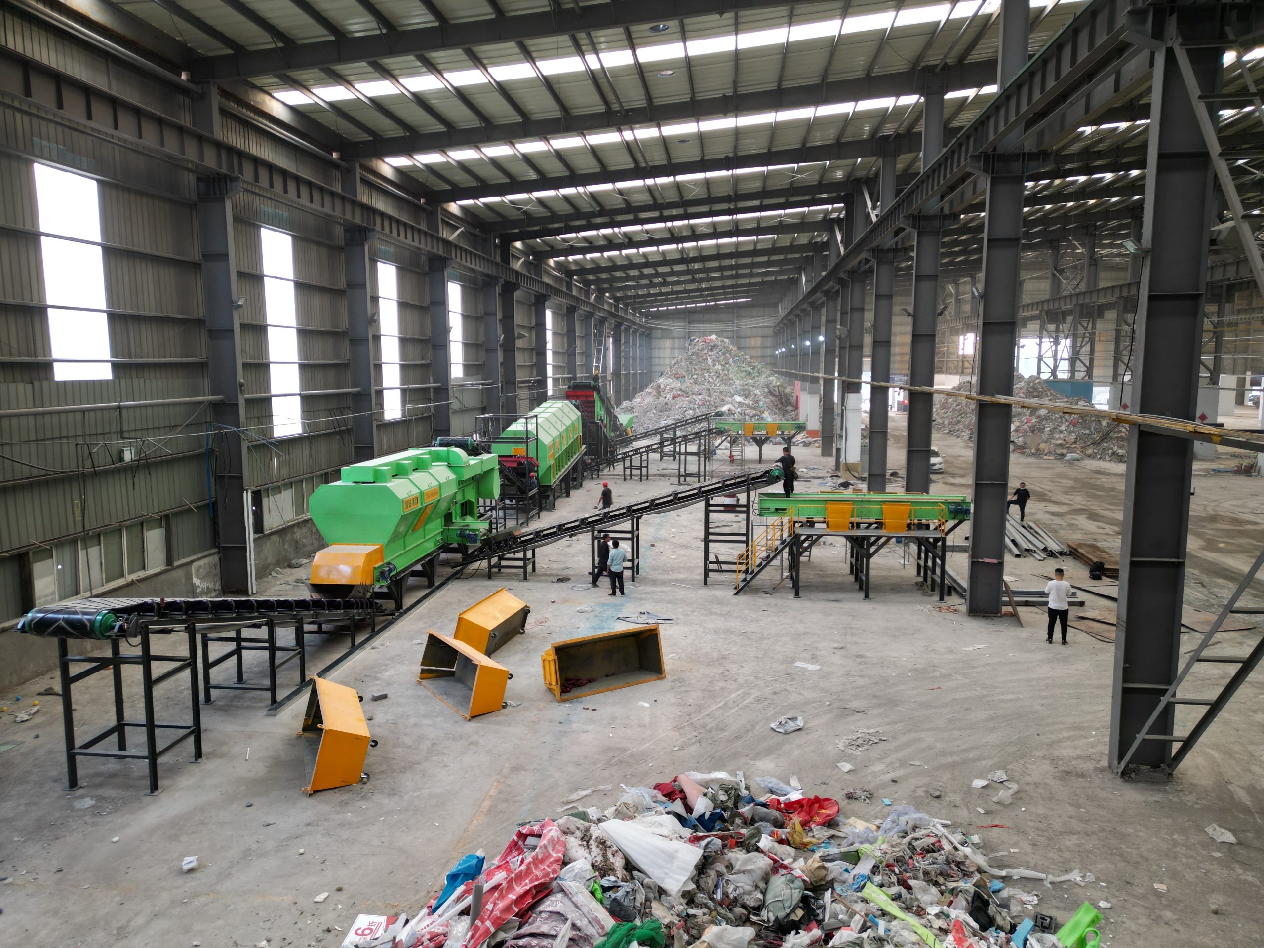 municipal solid waste sorting