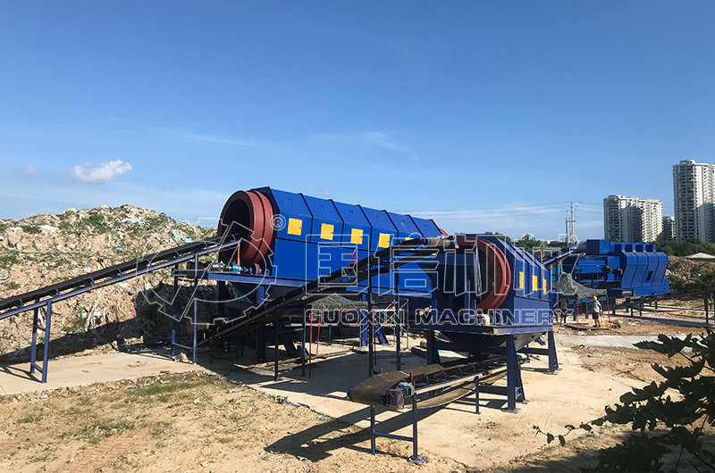 Construction waste recycling company