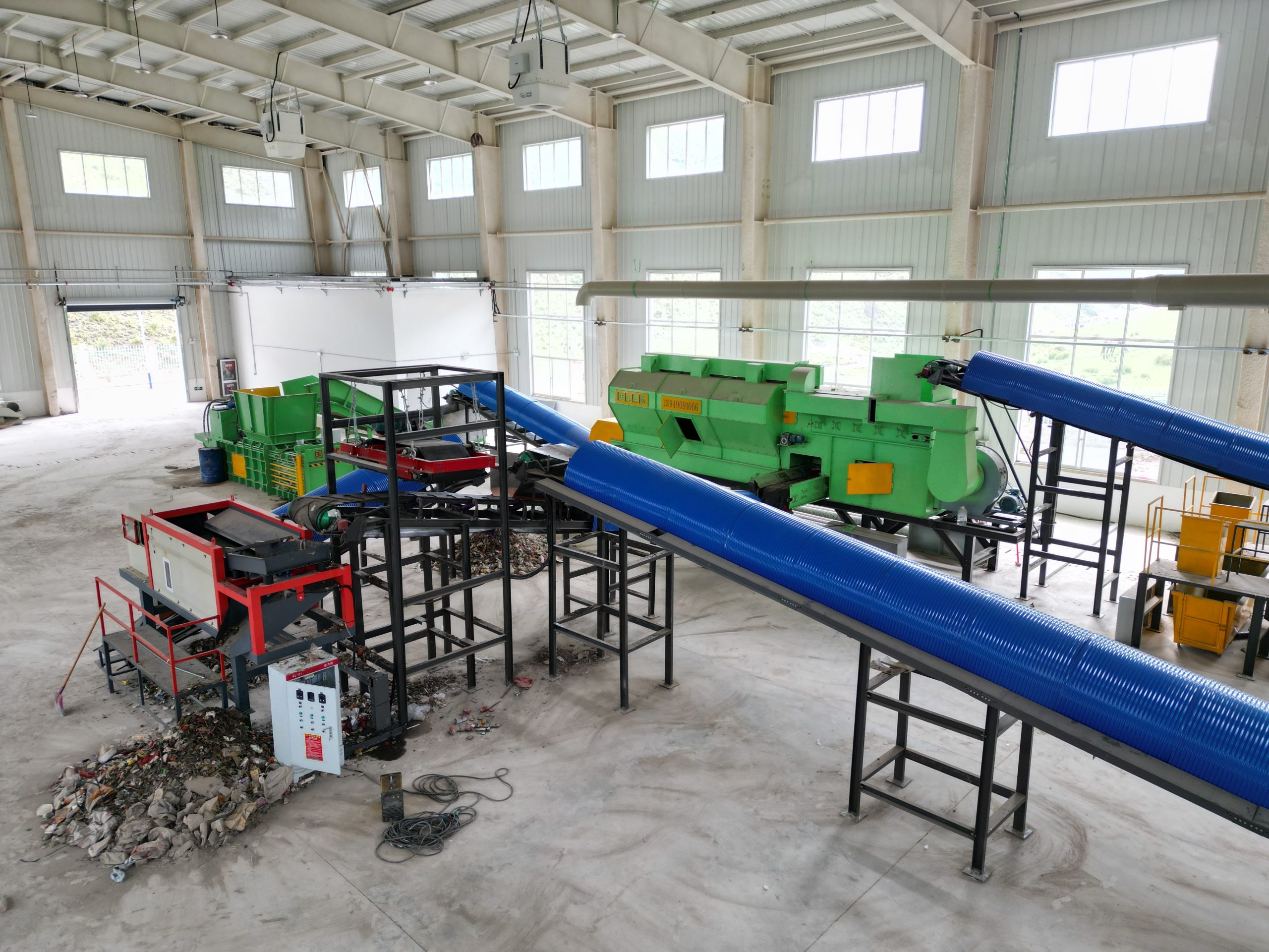 Industrial Metal Waste Sorting and Recycling