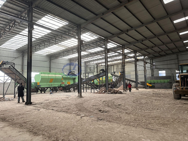 Proven Turnkey Solution for Full Resource Recovery of Landfill Aged /Bulky/Construction Waste Sorting Machines