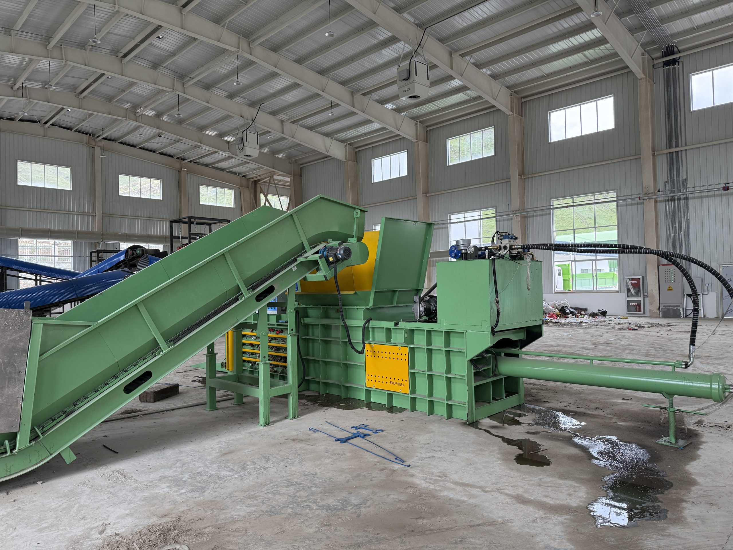 500 T/D Waste Sorting system for Municipal Solid Waste