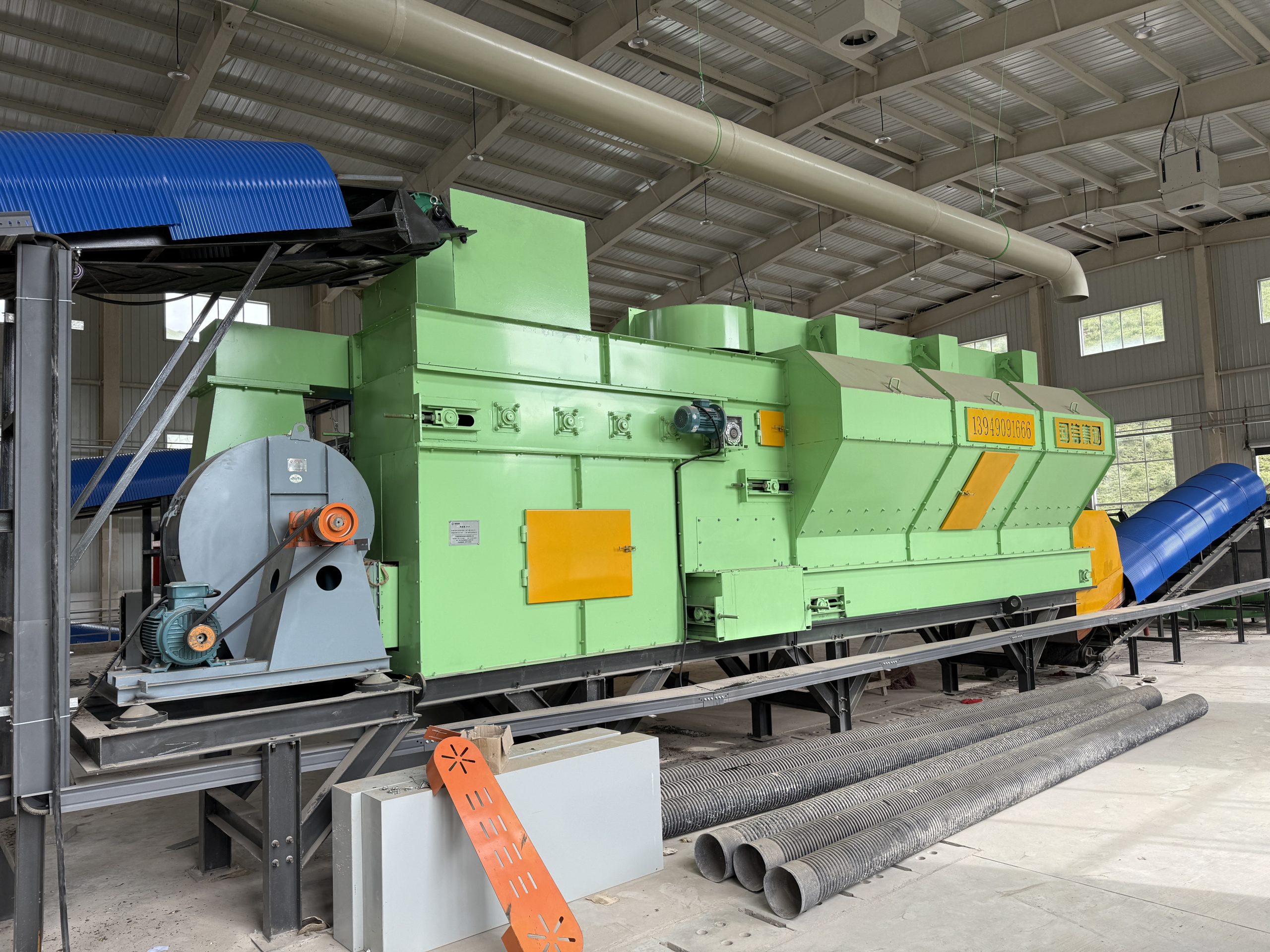 RDF Production Line Design for Alternative Fuel Production