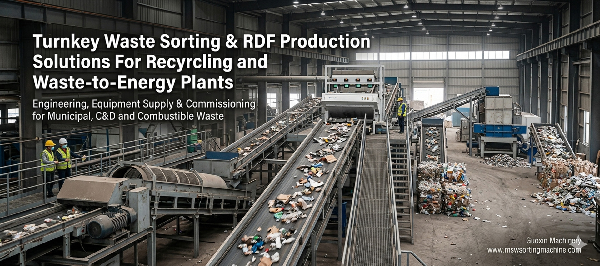 Engineering, Equipment Supply & Commissioning for Municipal, C&D and Combustible Waste 