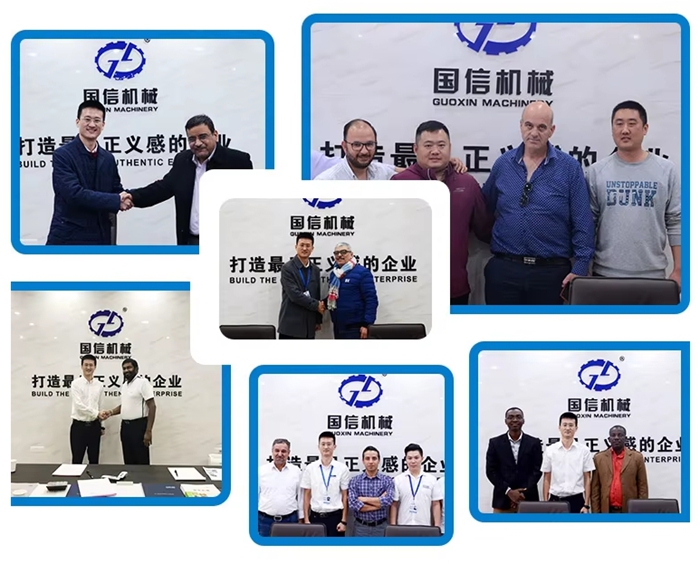 Guoxin Machinery Global Partners and customers