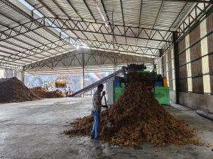 Industrial Palm Leaf Shredder for RDF Production Malaysia