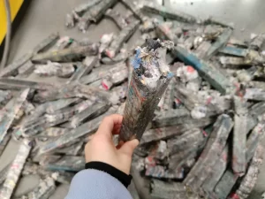 High-density RDF fuel rods from plastic film waste