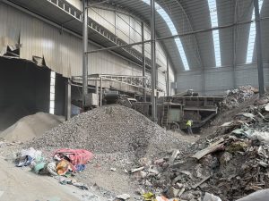 Heavy-duty C&D waste sorting line for urban recycling projects