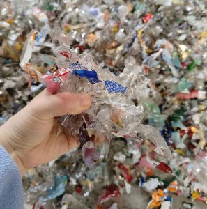 shredding for PET and aluminum recovery