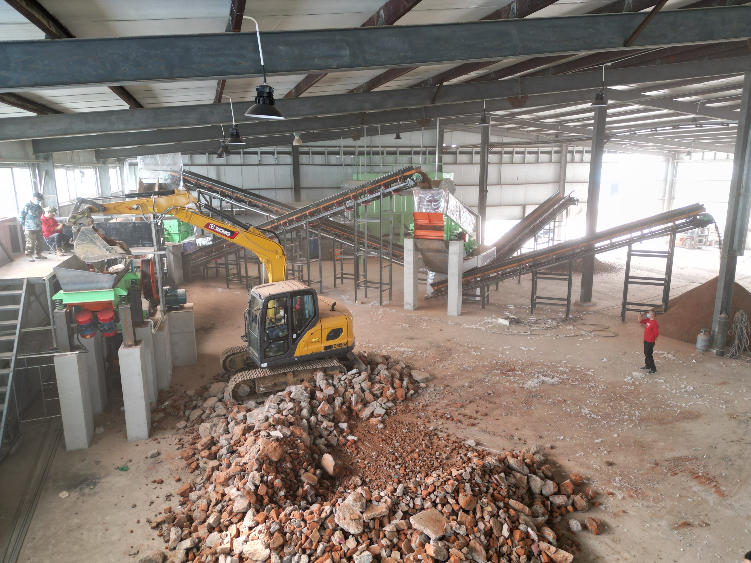 Case Study: Turnkey Mixed Construction & Demolition (C&D) Waste Crushing, Screening, and Purification Plant in Liaoning