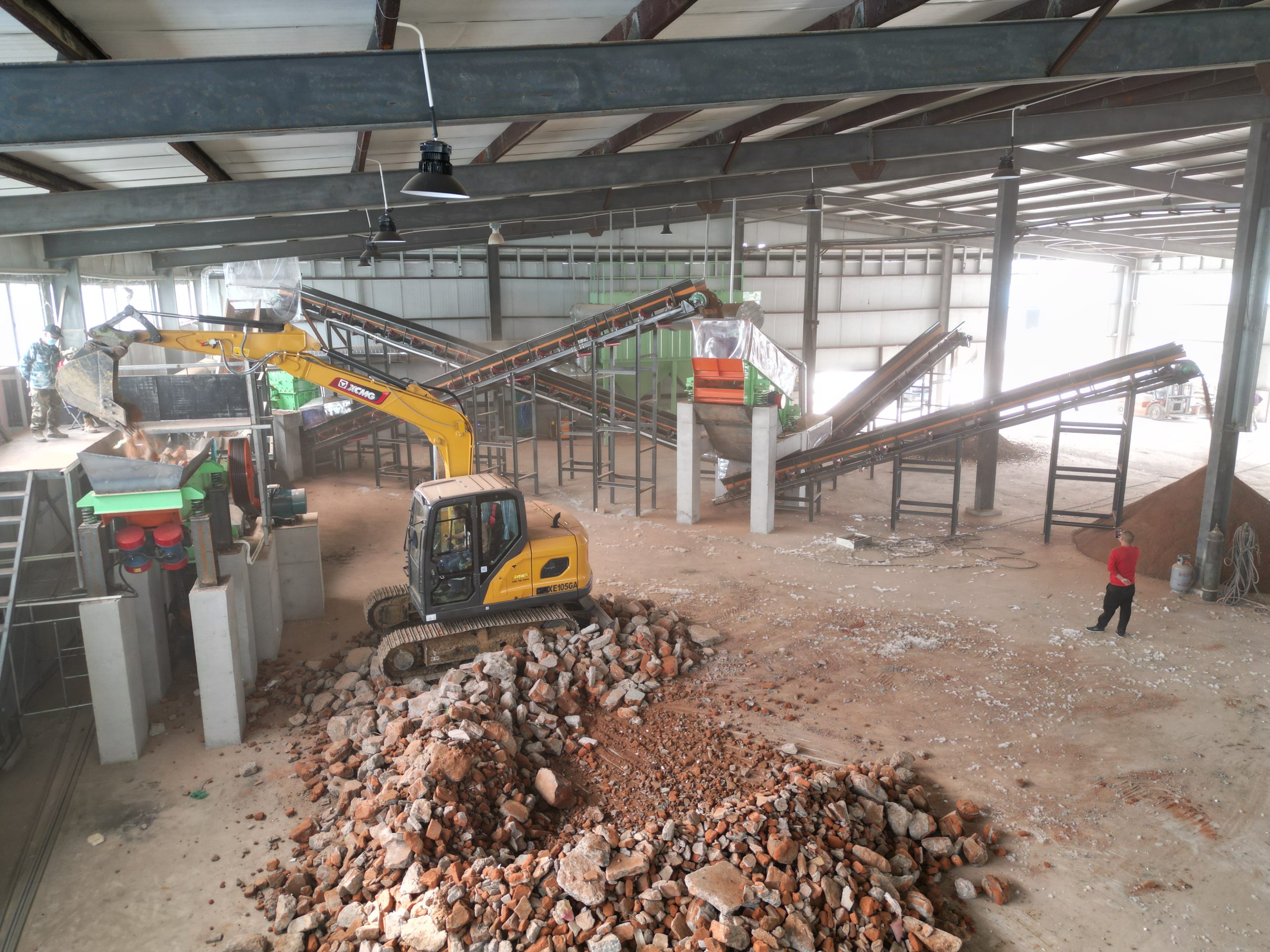 Heavy-Duty C&D Waste Recycling Equipment: Sorting Aggregates from Organics