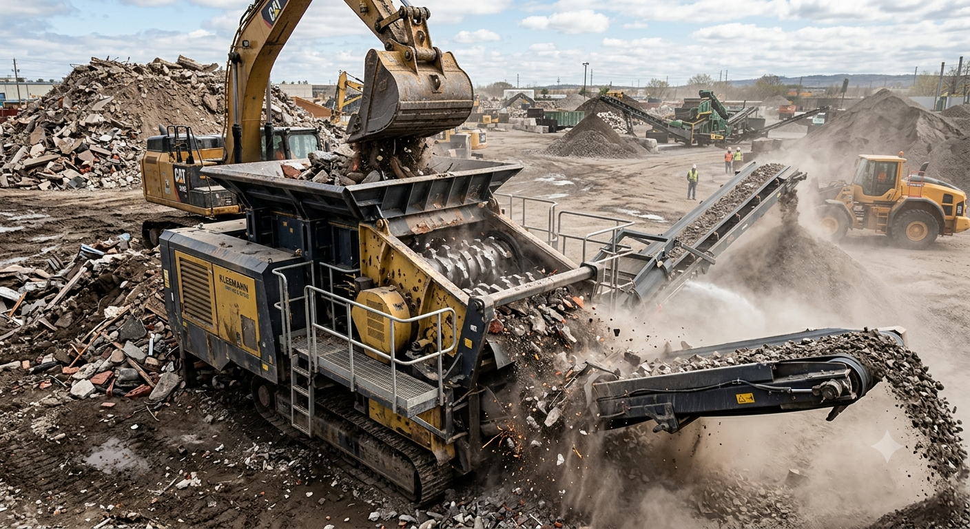 What Alloy Composition and Knife Geometry Yield the Lowest Maintenance Cost per Ton When Shredding Abrasive Mixed C&D and Industrial Waste?