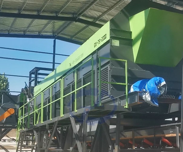 Stale Waste (Landfill Mining) Sorting & Resource Recovery Line in Kaifeng, Henan