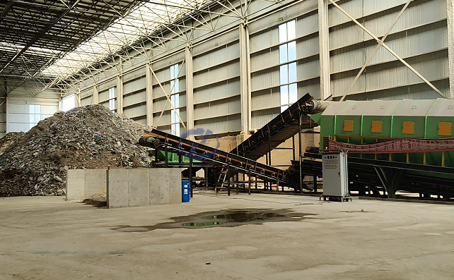 High-Capacity Indoor C&D Waste Recycling & Aggregates Recovery Line in Hunan