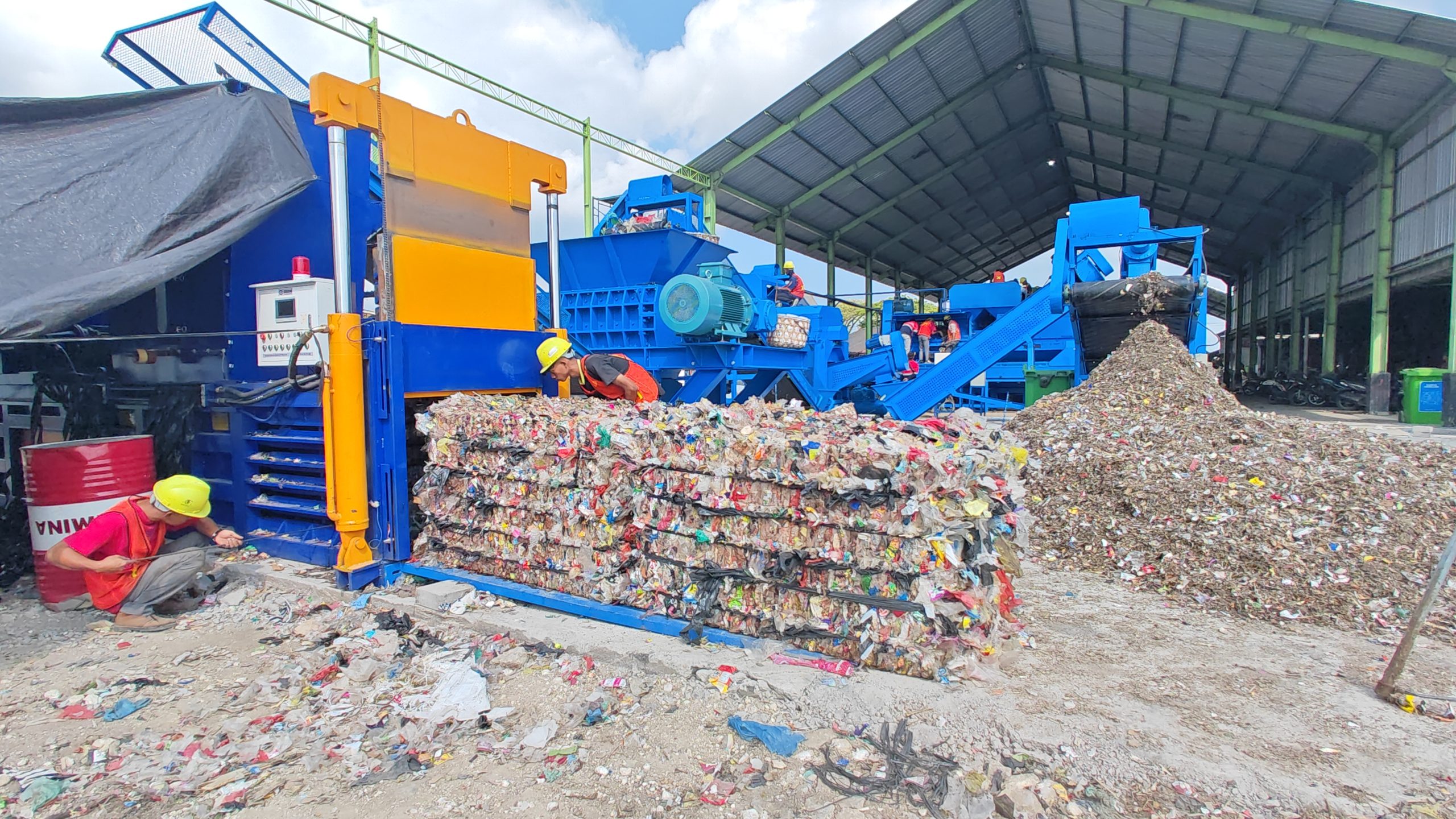Complete MSW Sorting & RDF Production Line Project in Bali, Indonesia