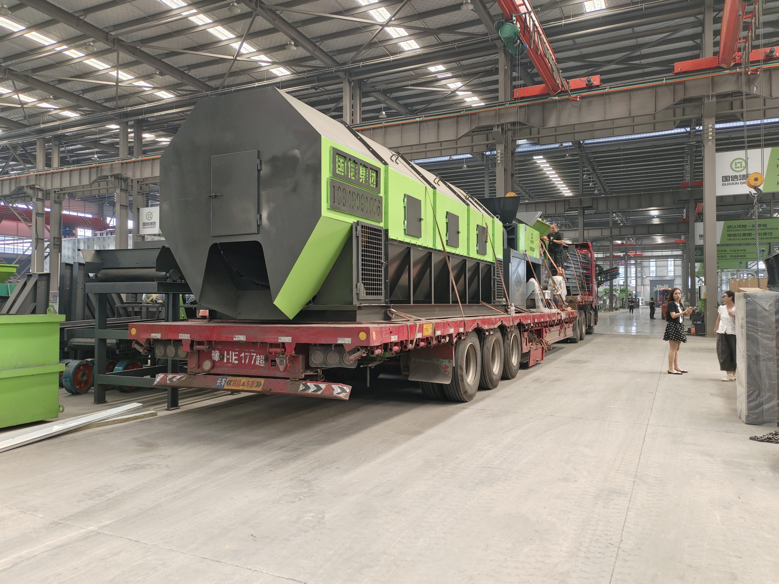 Factory News: Guoxin Group Successfully Dispatches Heavy-Duty MSW Sorting Line to India