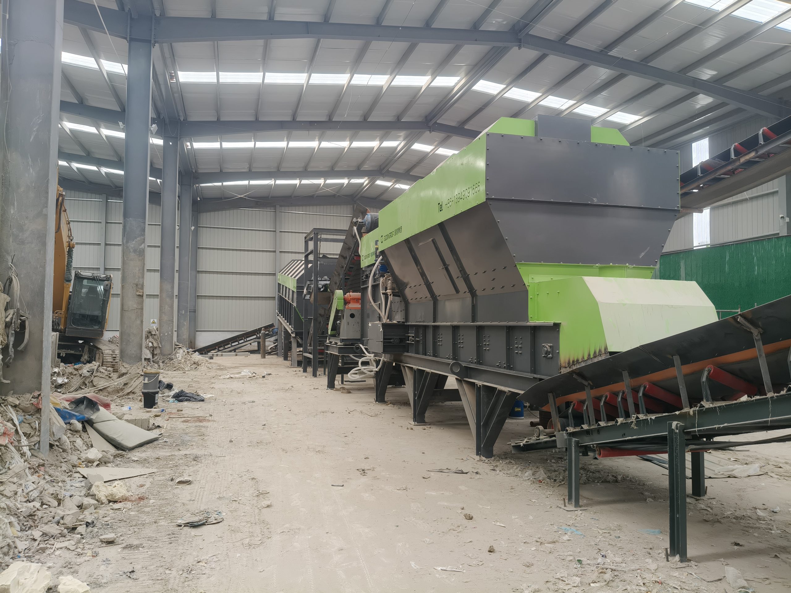 Onsite Operational Performance of a High-Capacity C&D Waste Sorting Plant in Hebei